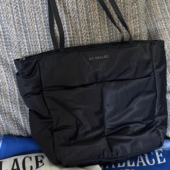 MZ Wallace Black Shoulder Tote - Picture 2 of 6